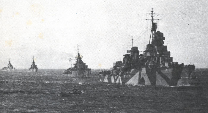 Taranto.23 gennaio 1945A.Regolo MitrFucCar rientrano da